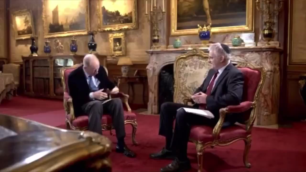 Part of the disturbing interview with Jacob Rothschild