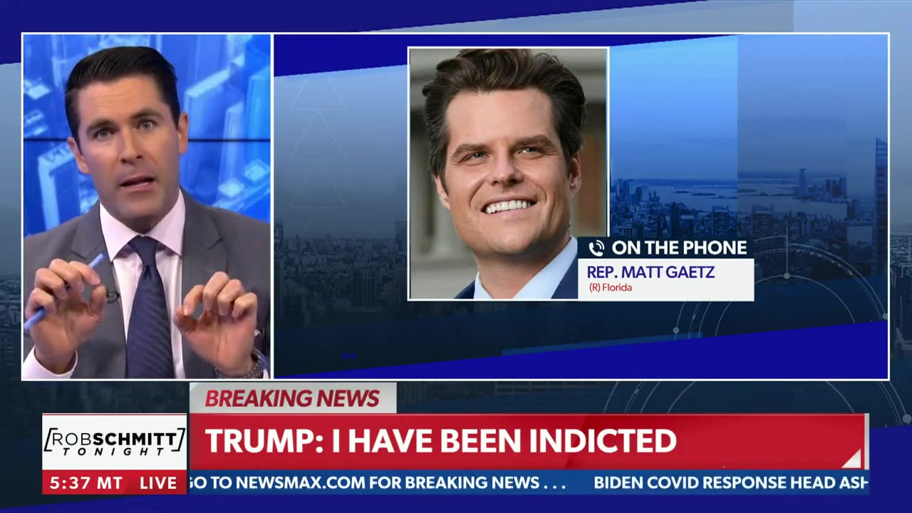 Matt Gaetz: Weaponized Biden DOJ Indicted Innocent President Trump!