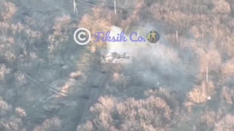 Ukrainians Shelling Russian Positions