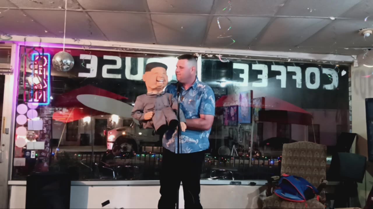 Vance Dykes & Kim Jong-un @ Austin's Coffee House Winter Park (October 27, 2024)