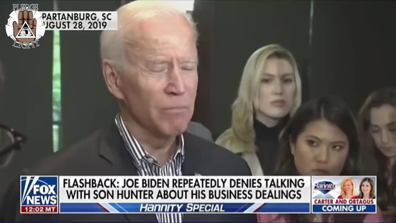 Hunter and Joe Biden mashup video