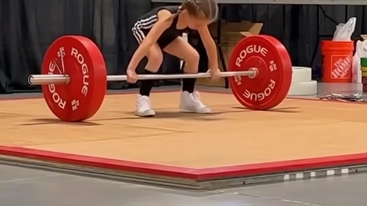 Her lifting is Legendary