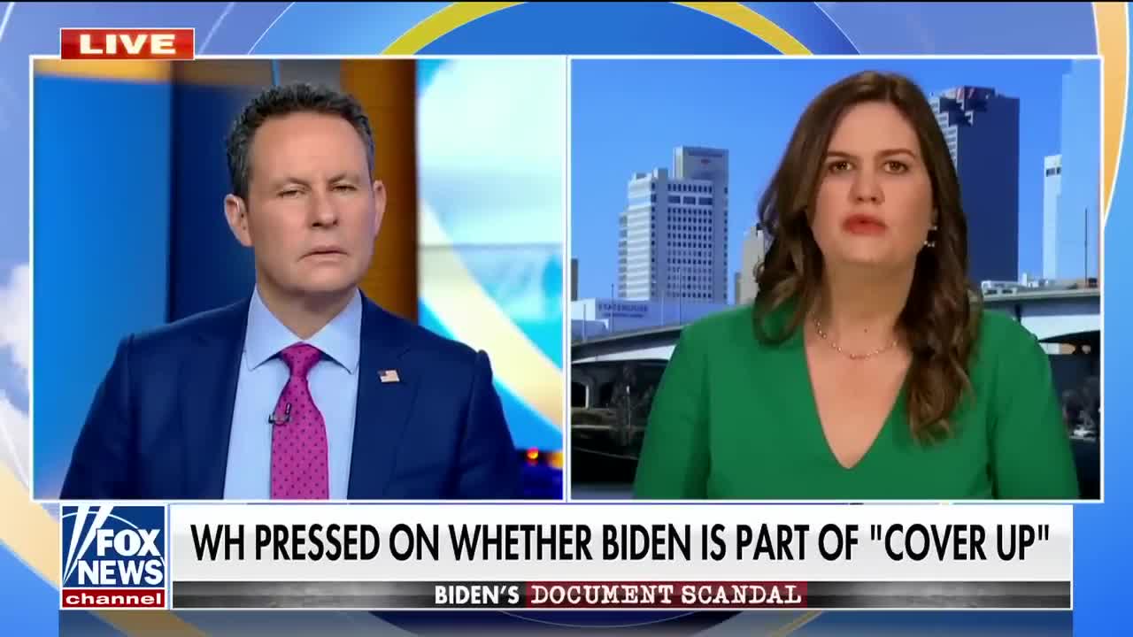 Karine Jean-Pierre has a ‘terrible story to tell’ Gov. Sarah Huckabee Sanders