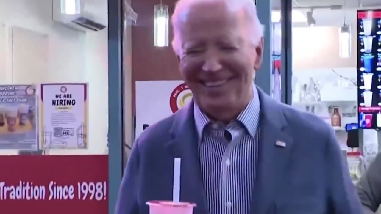 Joe Biden responds to Trump's debate challenge by DUNKING on himself