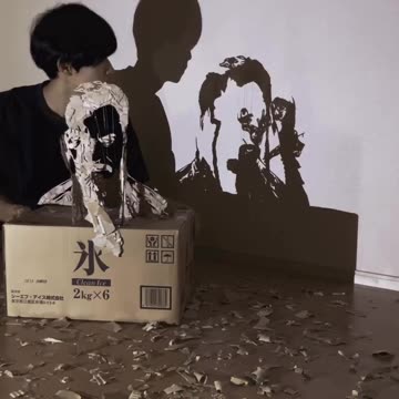 AVENGERS #paperbox #creative #reels #talented #Ironman #avengers #RobertDowney