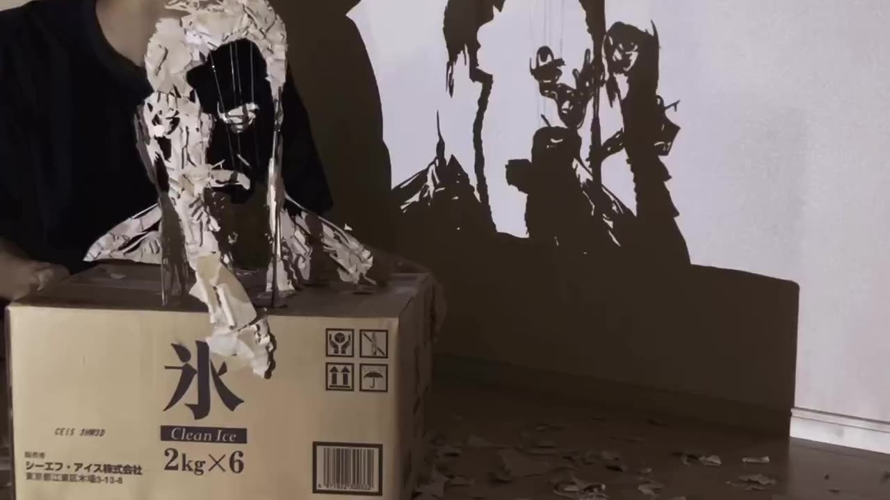 AVENGERS #paperbox #creative #reels #talented #Ironman #avengers #RobertDowney