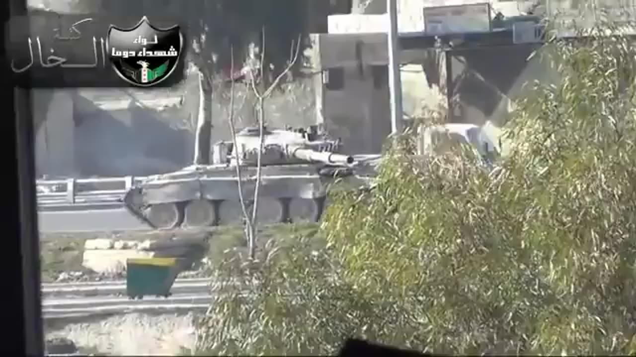 🔥 Syria Conflict | FSA Cameraman Tracks SAA T-72 | Qaboun, 2013 | RCF