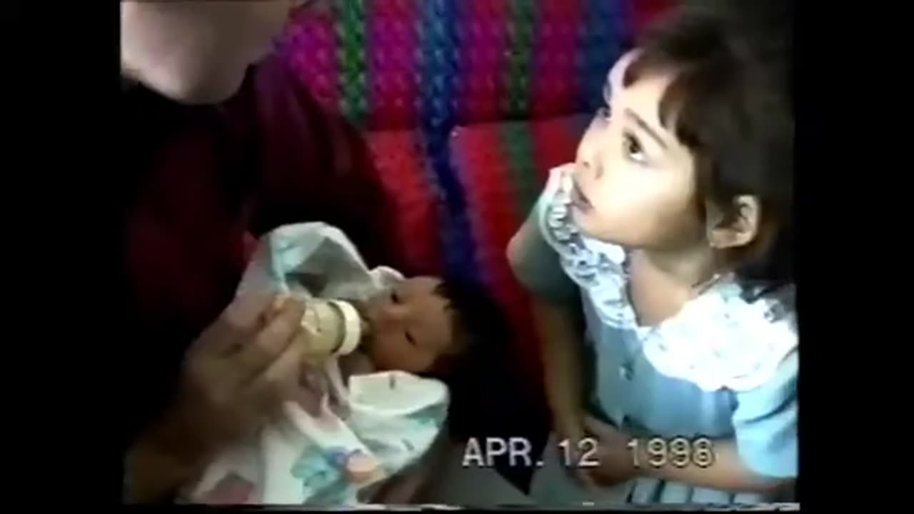 Monica`s first video and also her First Easter 1998