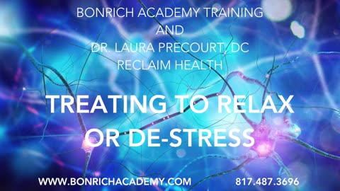 If you are stressed- then watch Dr. Laura show you how to de-stress in 2 minutes.