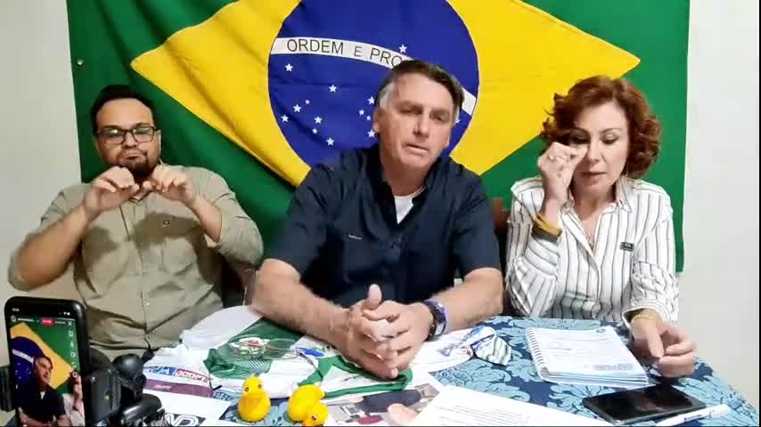 Live do Presidente Bolsonaro - Eleições 2022 - 07-10-2022 - Belém