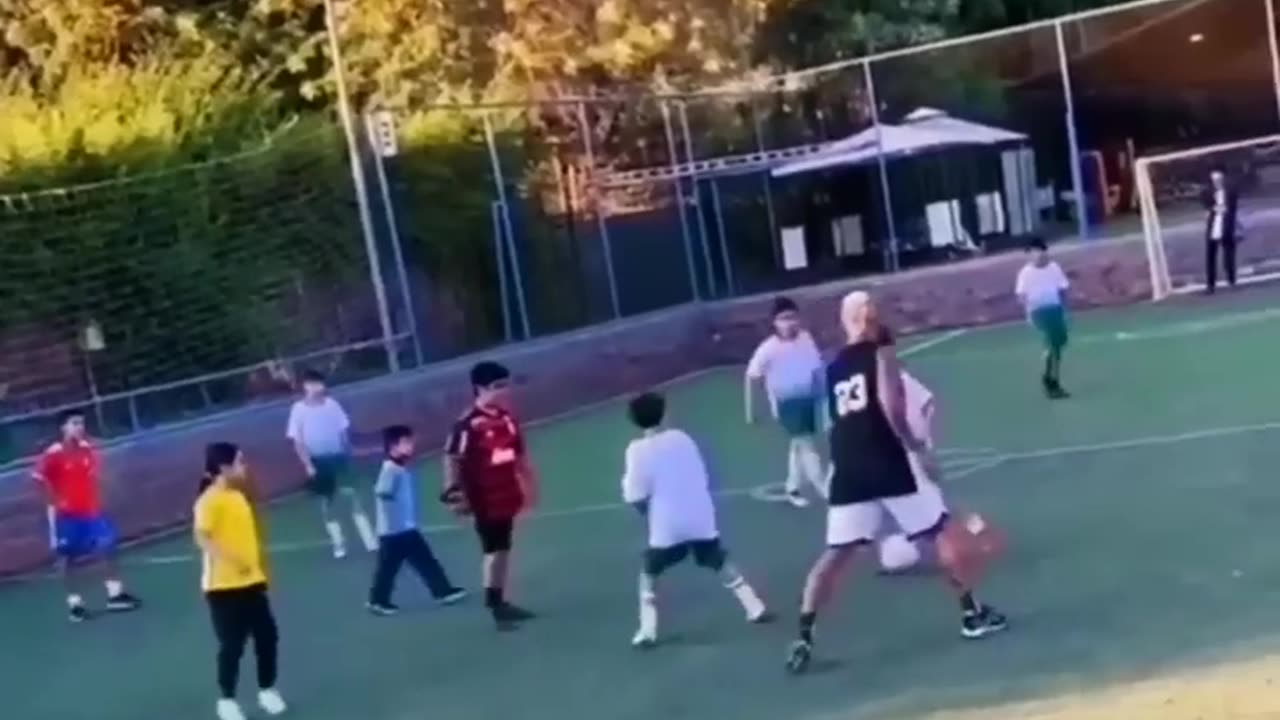 Kids funny football kids Pro game