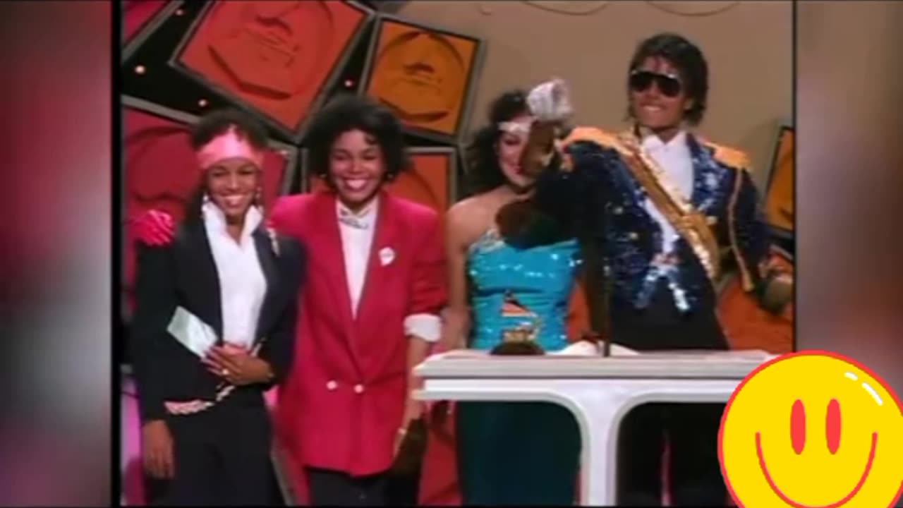 MJ with his sisters at Grammy