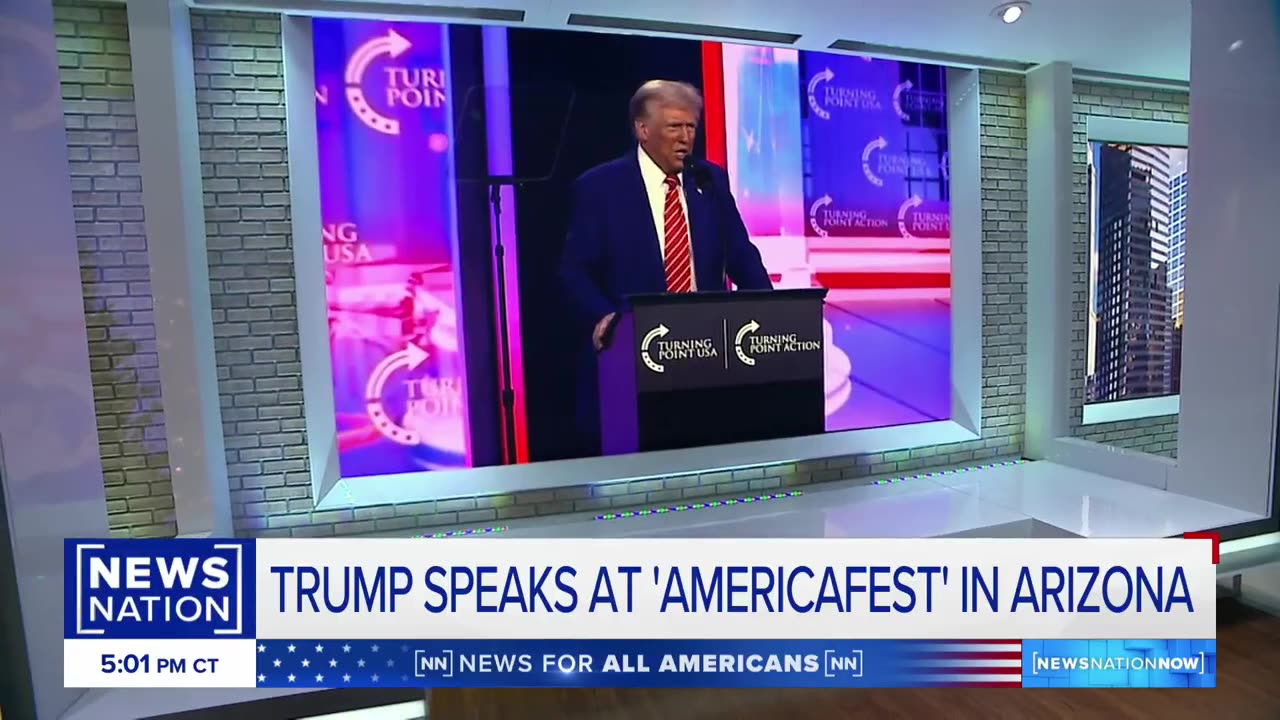 Trump speaks at Turning Point's 'AmericaFest' | NewsNation Now