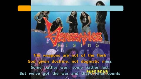 Vengeance Rising - Warfare [of the karaoke machine]