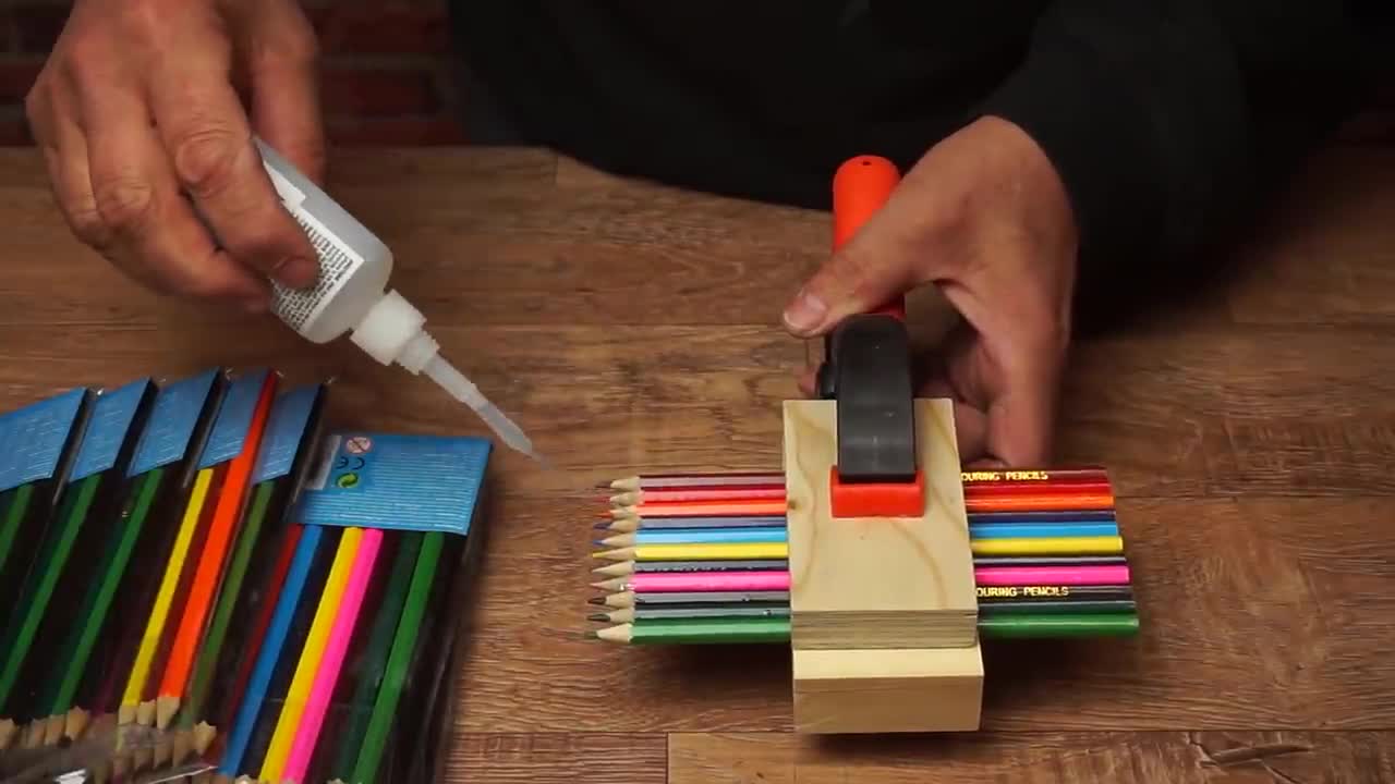 Woodturning - Stack of Pencils1