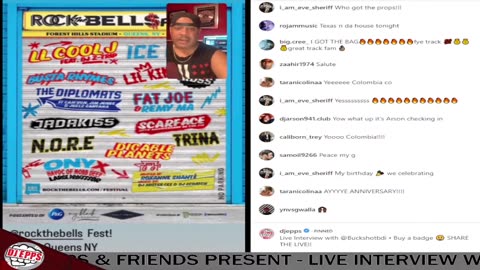 DJ EPPS & FRIENDS PRESENT - LIVE INTERVIEW W_ BUCKSHOT @BUCKSHOTBDI