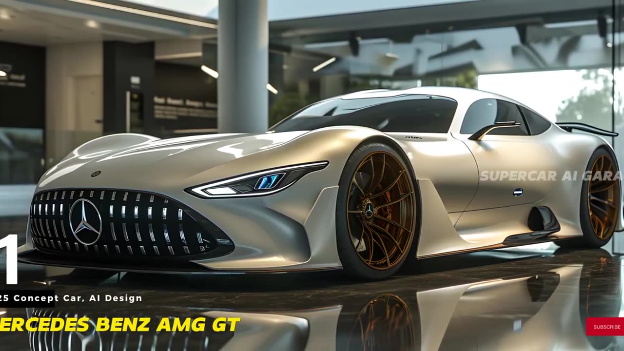 Mercedes AMG GT All New 2025 Concept Car, AI Design