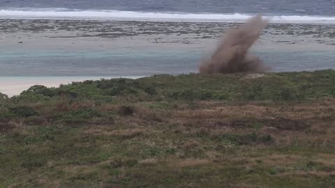 U.S. Marines with 31st MEU conducted a tactical air control party at W-174, Live Fire Range