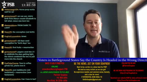 2021-12-18 13:00 EST - PSB Movie Time: