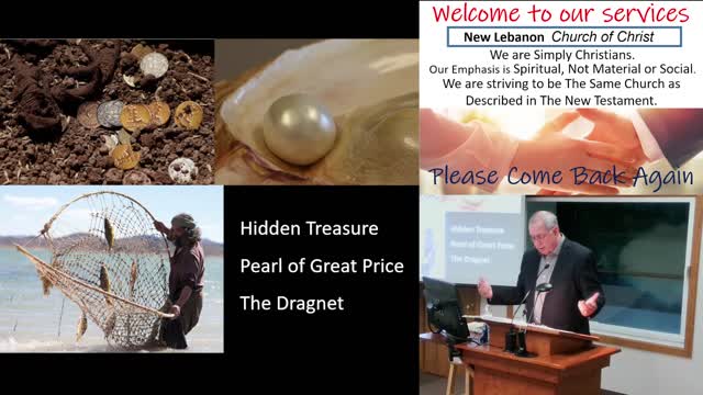 The Parables of the Treasure, Pearl, and Dragnet