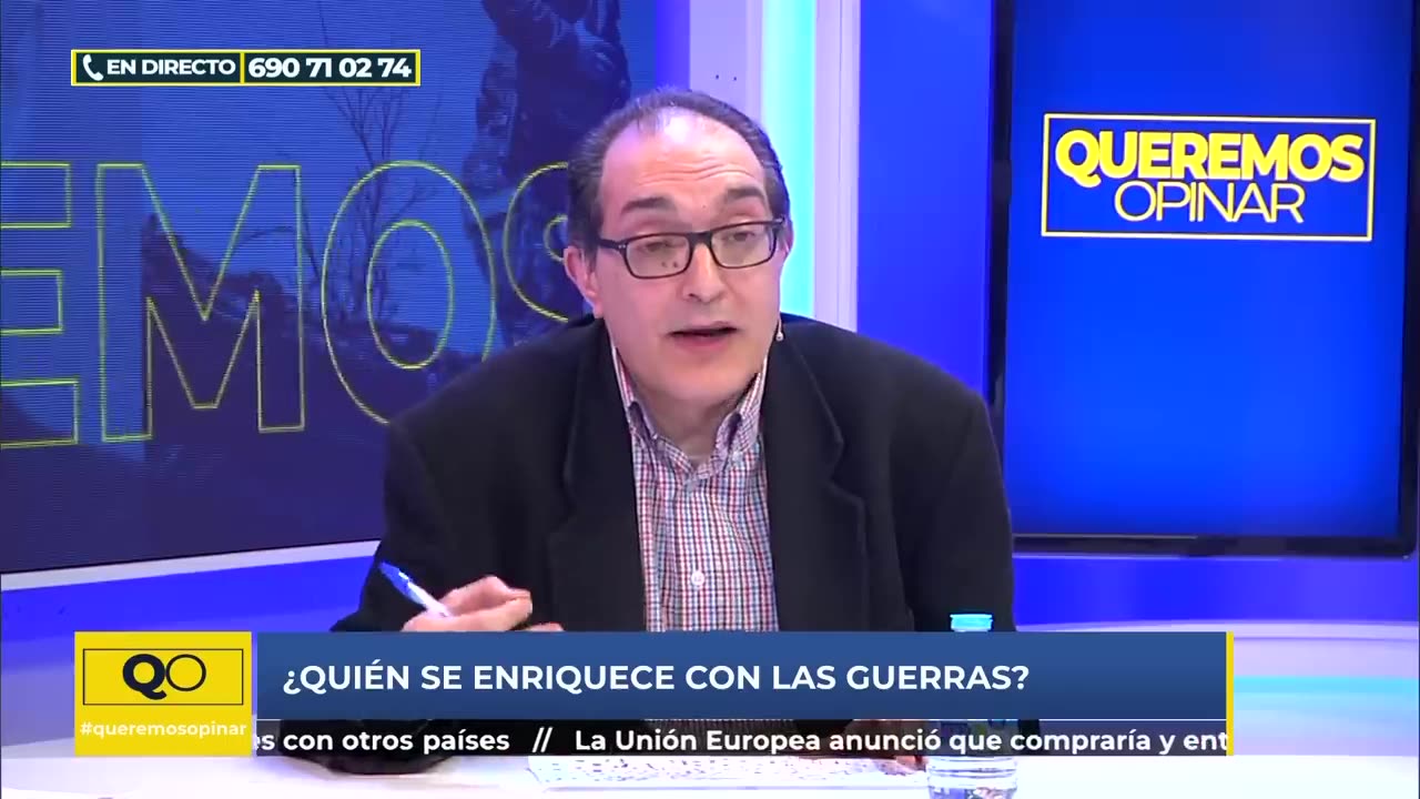 ⚡️Villarroya, finalmente sin gritos o sombrerazos en el estudio, logra hilar y expresar su opinión