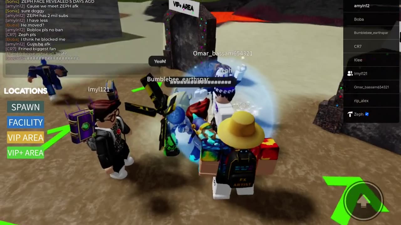 PT. 2 Meeting ZEPH THE ROBLOX YOUTUBER | amyln12 POV