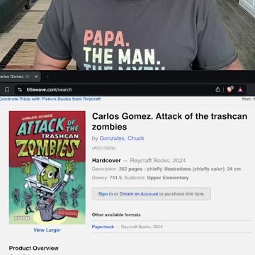 CARLOS GOMEZ. ATTACK OF THE TRASHCAN ZOMBIES