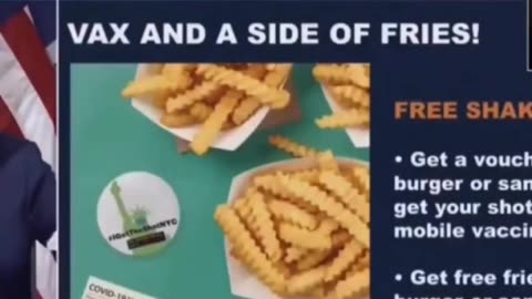 "Free Fries If You Get Vaccinated"