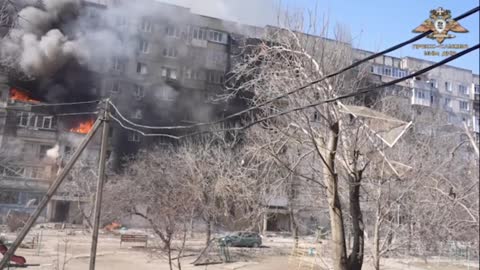 ️Footage of the fighting in the Left Bank district of Mariupol was shown by the People's Militia of the DPR