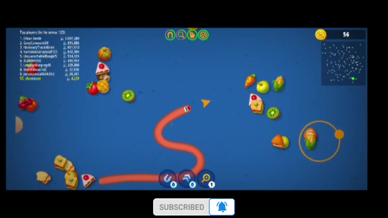 Become a Worms Zone.io Champion