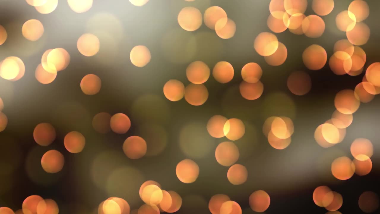 Small Little Orange Lights | Relaxing Screensaver