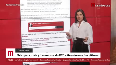 Lúcifer: psicopata mata 50 membros do PCC e tira vísceras das vítimas.
