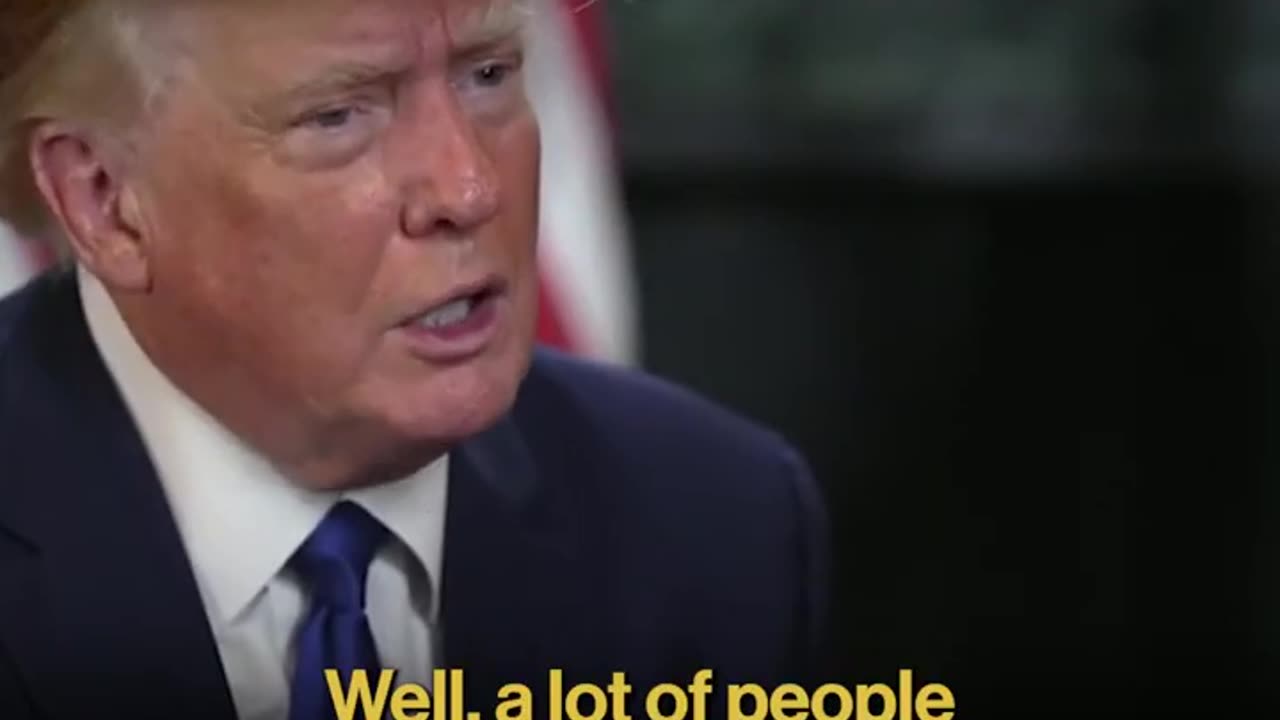 Trump: "Some people maybe say [Roe being overturned] is my fault