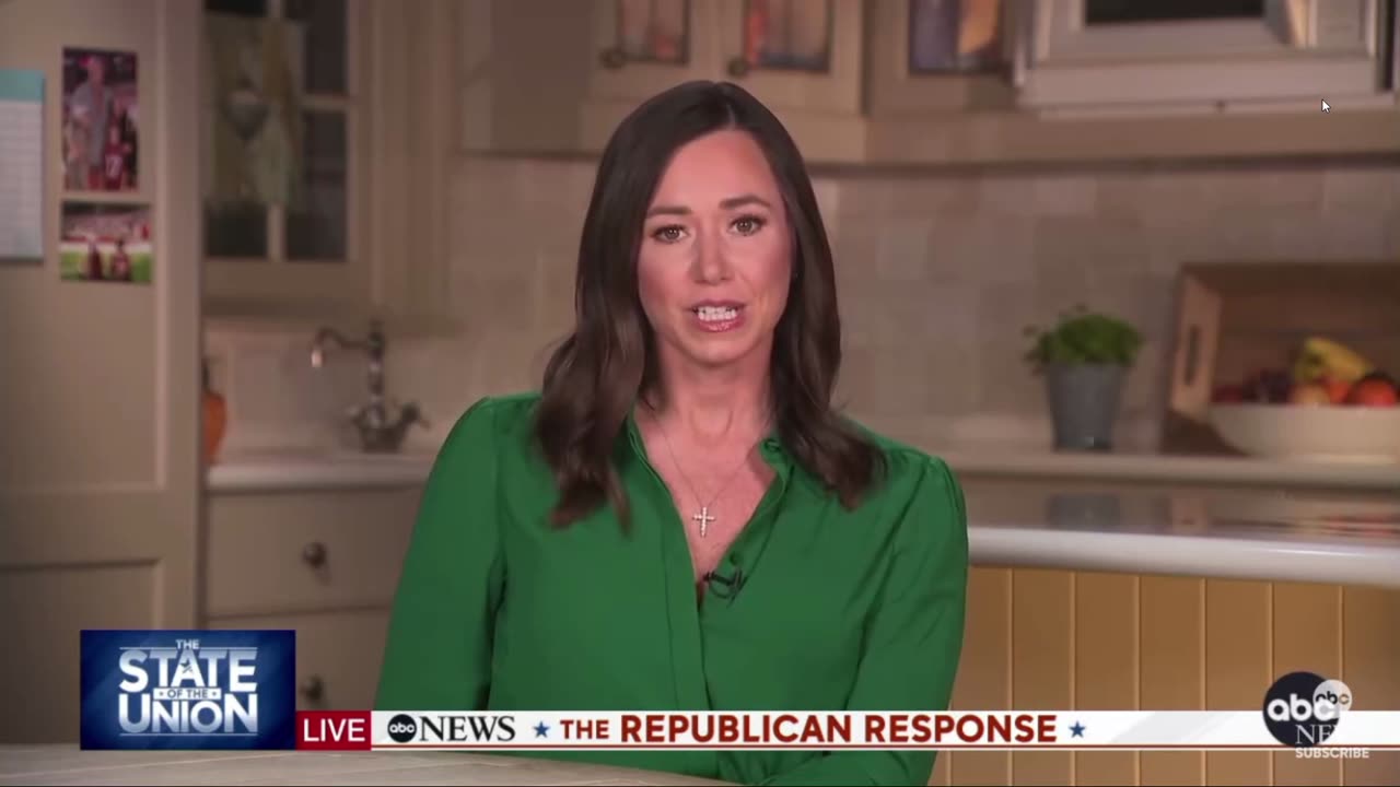 Sen. Katie Britt Reponds to Illigitimate Biden's SOTU Crap Sandwhich