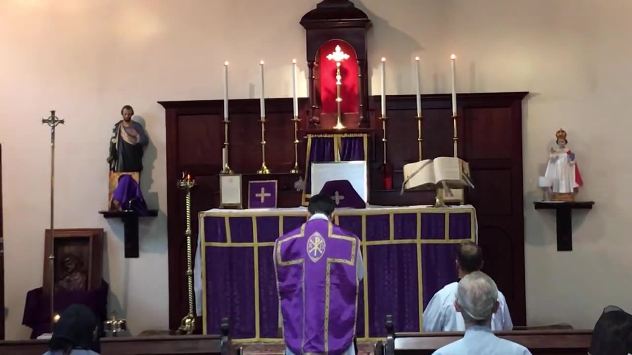 Live Traditional Latin Mass Thursday 9 March 2023 @St Anne’s - Lenten Feria; St Frances of Rome