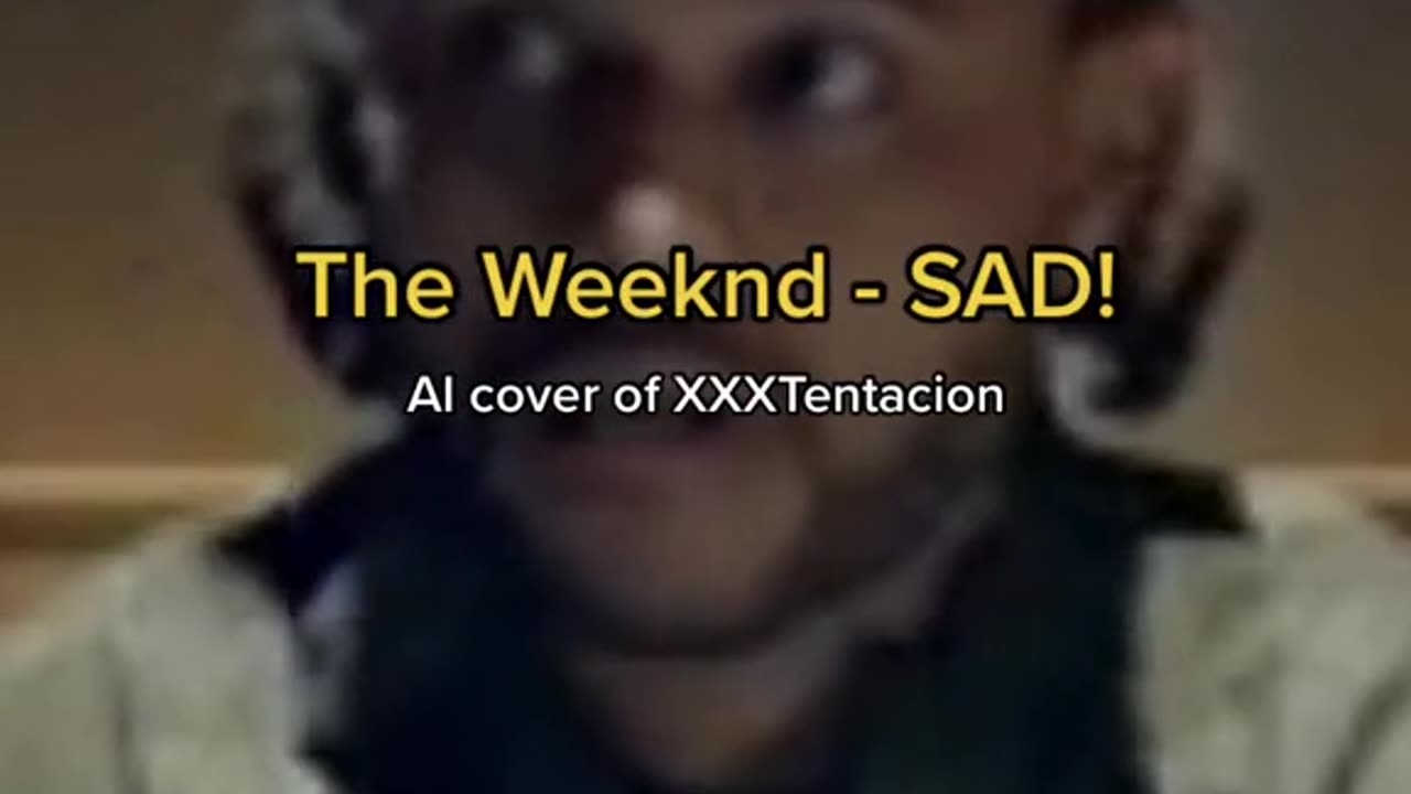 The Weeknd - Sad! Ai Cover