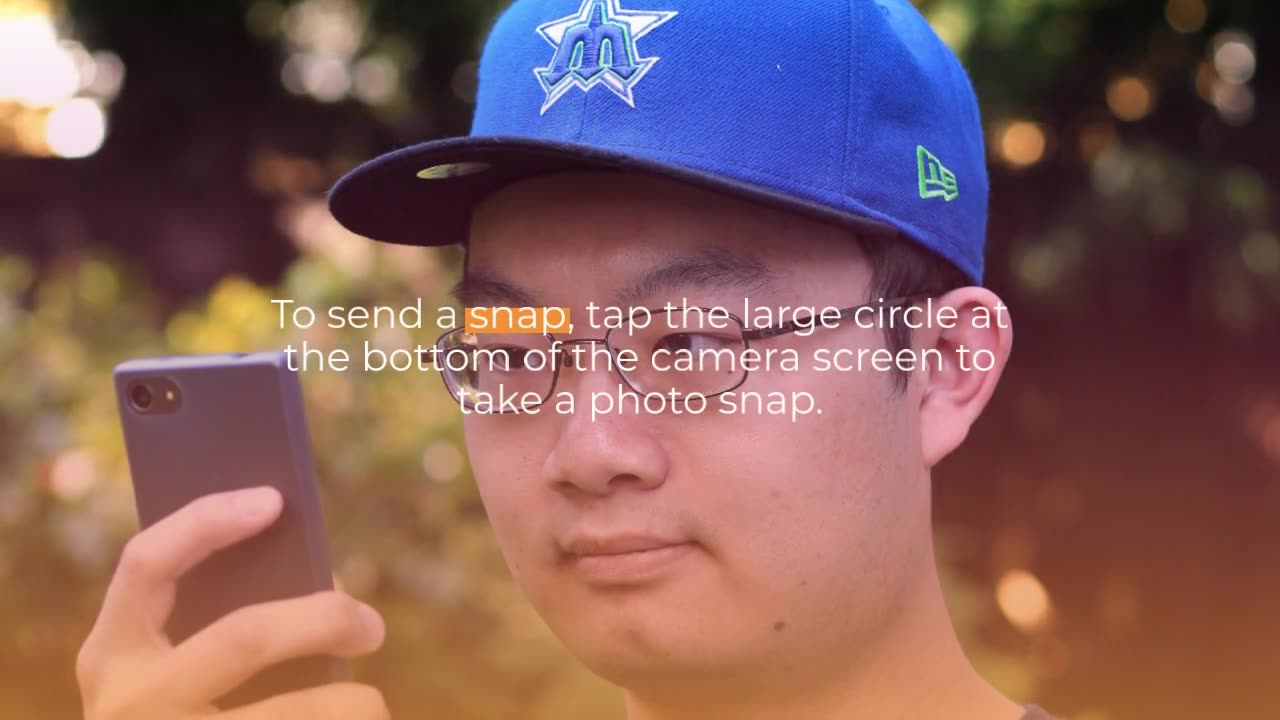 How to use snapchat