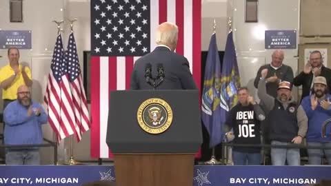 Biden speaks on his economic plan leading to a manufacturing boom in Michigan