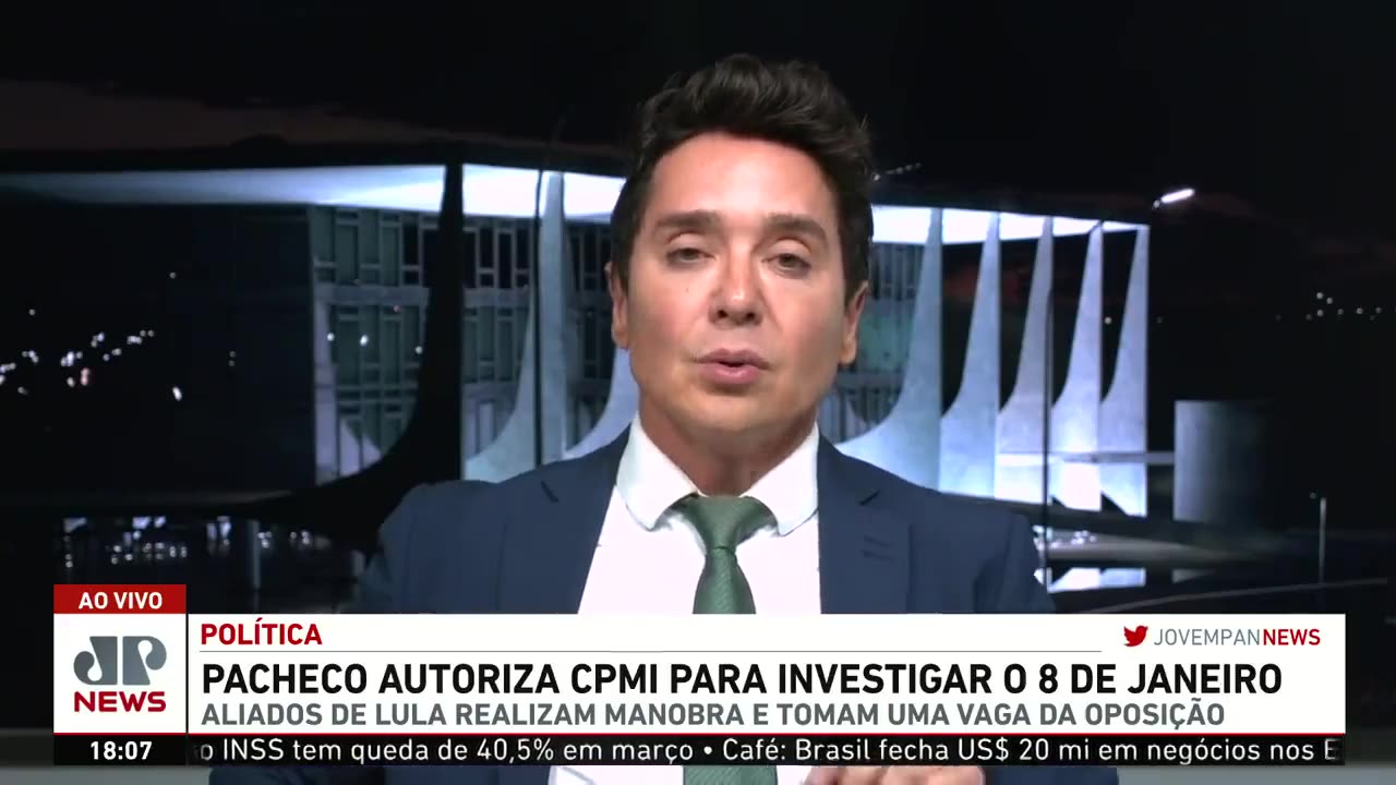 Rodrigo Pacheco (PSD) autoriza instalação da CPMI do 8 de janeiro