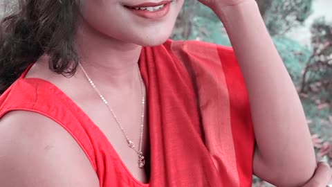 THE GOLDEN HOUR BEAUTY OF AN INDIAN LADY