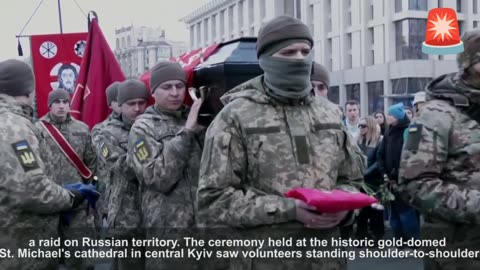 US: Russia Ukraine update: Ukraine buries four volunteers fighters killed on russian soil