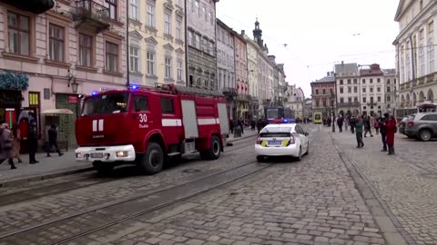 Lviv tests safety systems as war fears grow