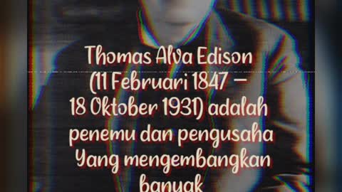 Quotes bapak Thomas Alva Edison