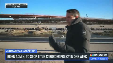 MSNBC Suddenly Notices There's a Border Crisis and Biden's Ignoring It