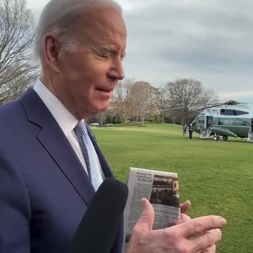 BREAKING: Biden tells reporters he has no plans to visit East Palestine