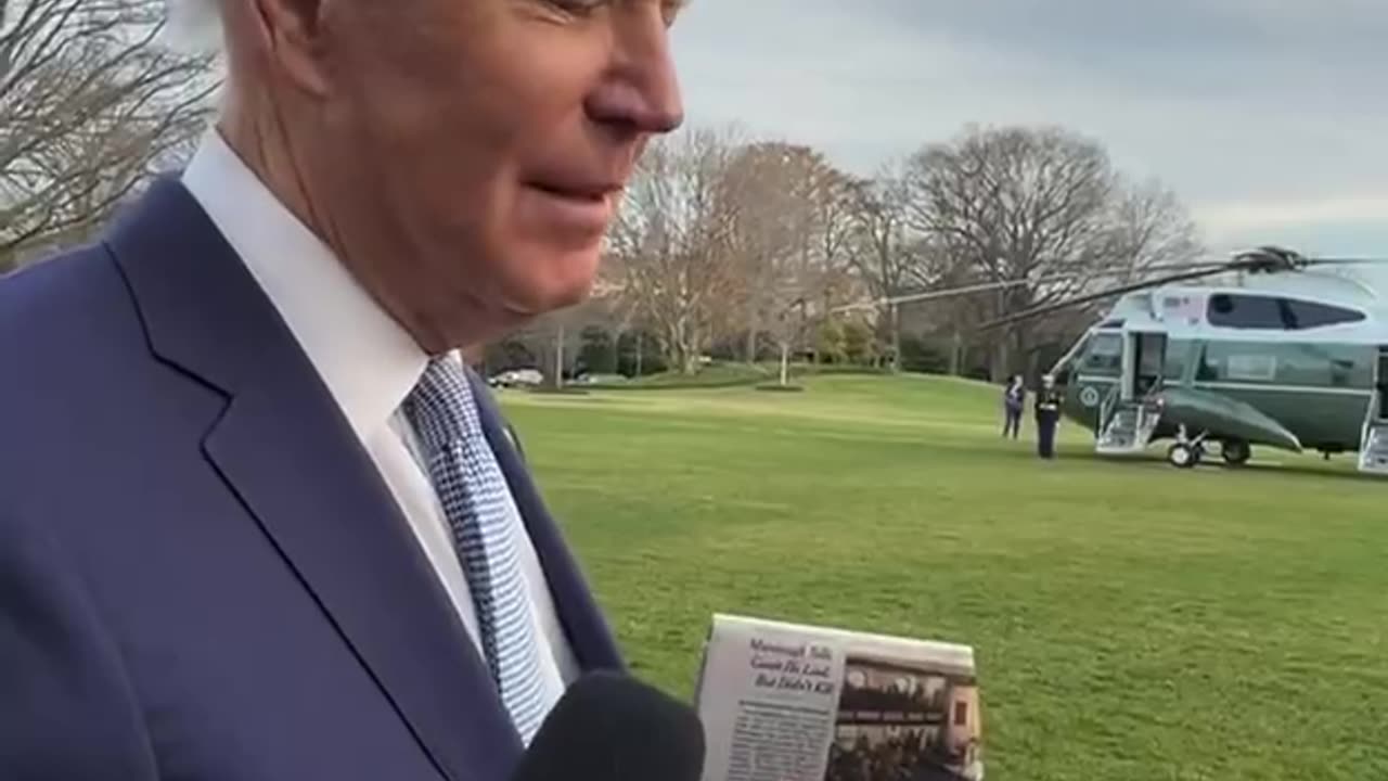 BREAKING: Biden tells reporters he has no plans to visit East Palestine
