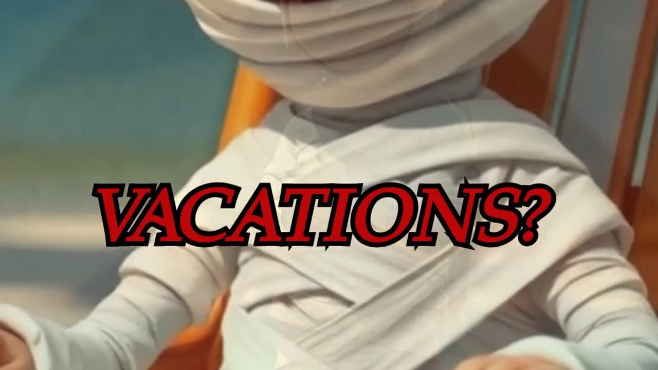 Why Don't Mummies Take Vacations? @DadFunnies #DadJokes #Humor #DadJoke #Shorts #funny #funnyjokes