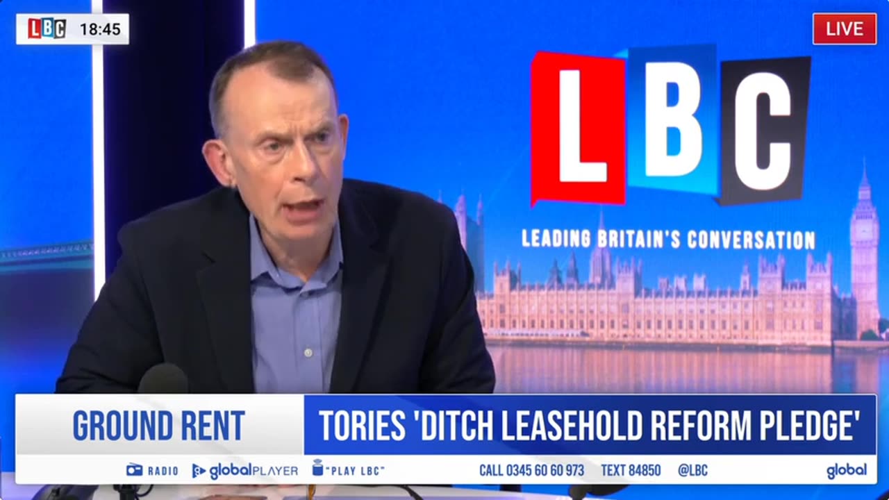 Tories desert millions of leaseholders as they 'Ditch Leasehold Reform Pledge' - LBC - 25/3/24