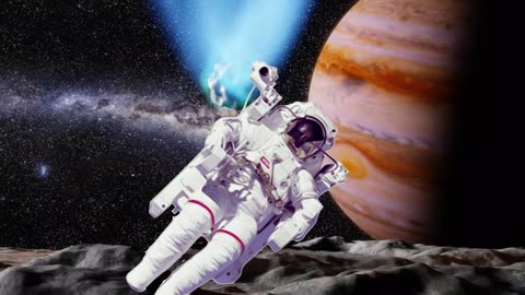 Planet Astronaut Universe free stock video. Free