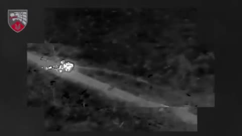 Russian tank destroyed by Ukrainian